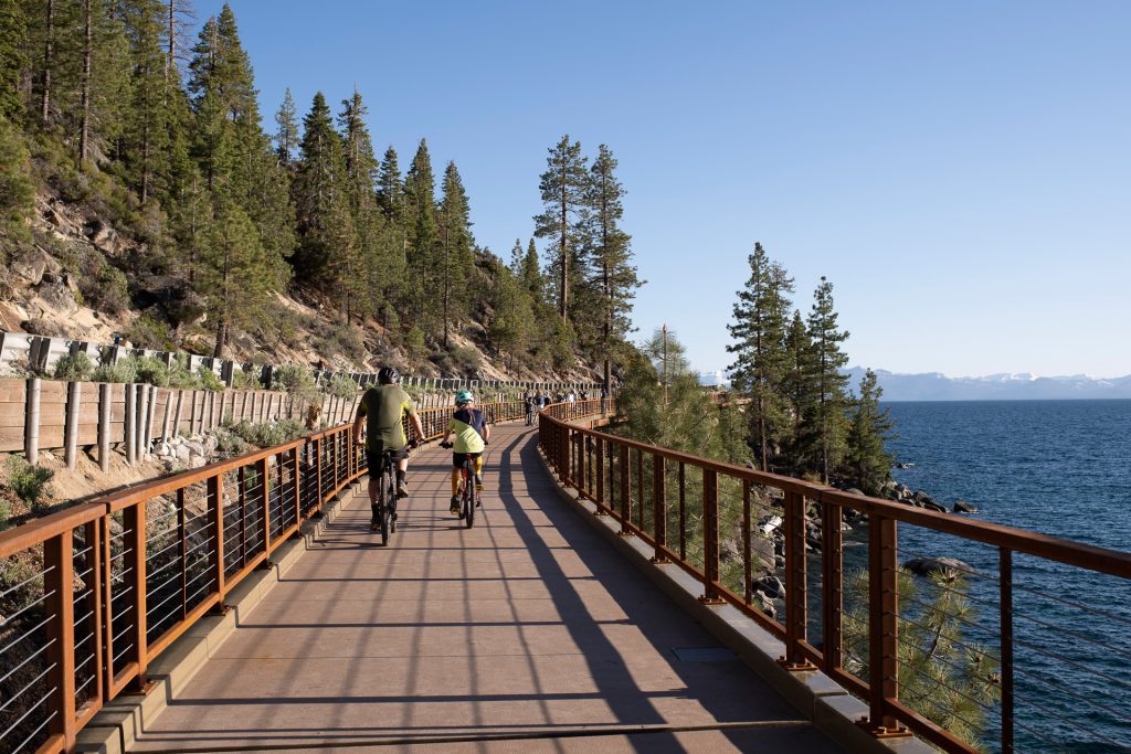 north lake tahoe bike trails